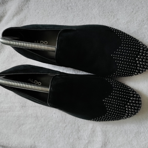 ALDO | Astiaviel Studded Slipper Loafers - Picture 10 of 11
